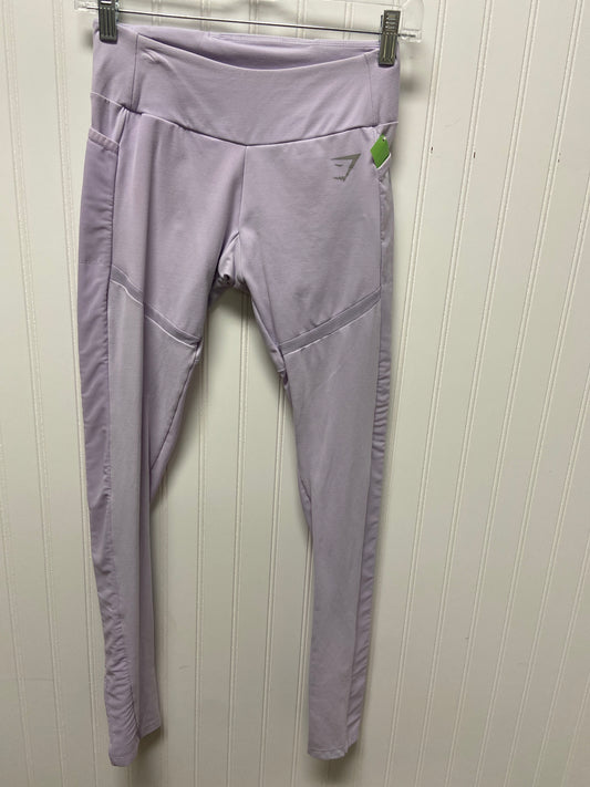 Athletic Leggings By Gym Shark In Lilac, Size: S