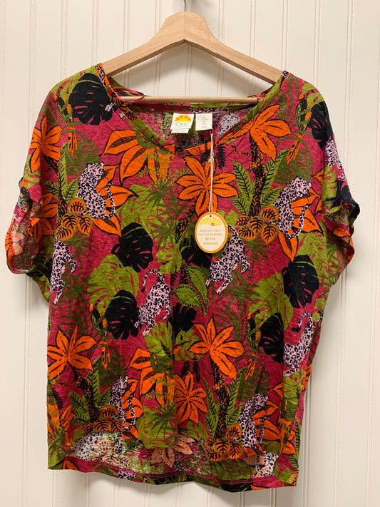Top Short Sleeve By C And C  Size: L
