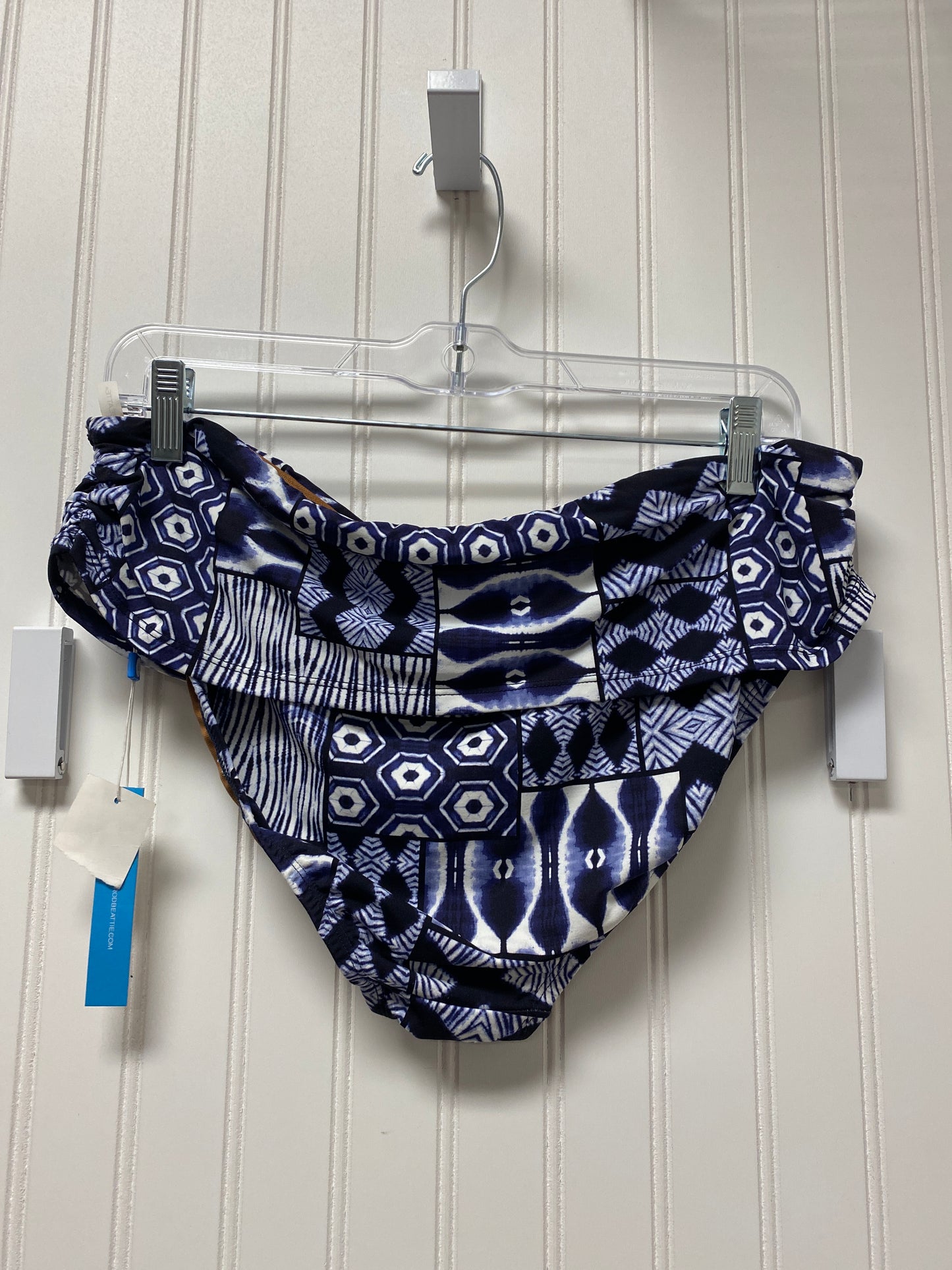 Navy Swimsuit Bottom Bleu, Size Xl