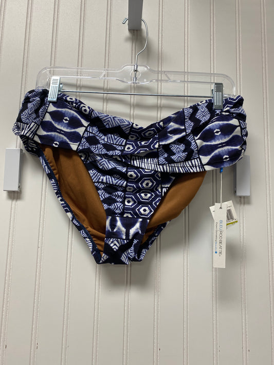 Navy Swimsuit Bottom Bleu, Size Xl