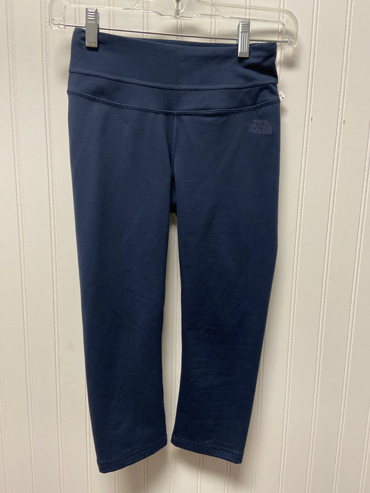 Athletic Leggings Capris By The North Face In Navy, Size: Xs