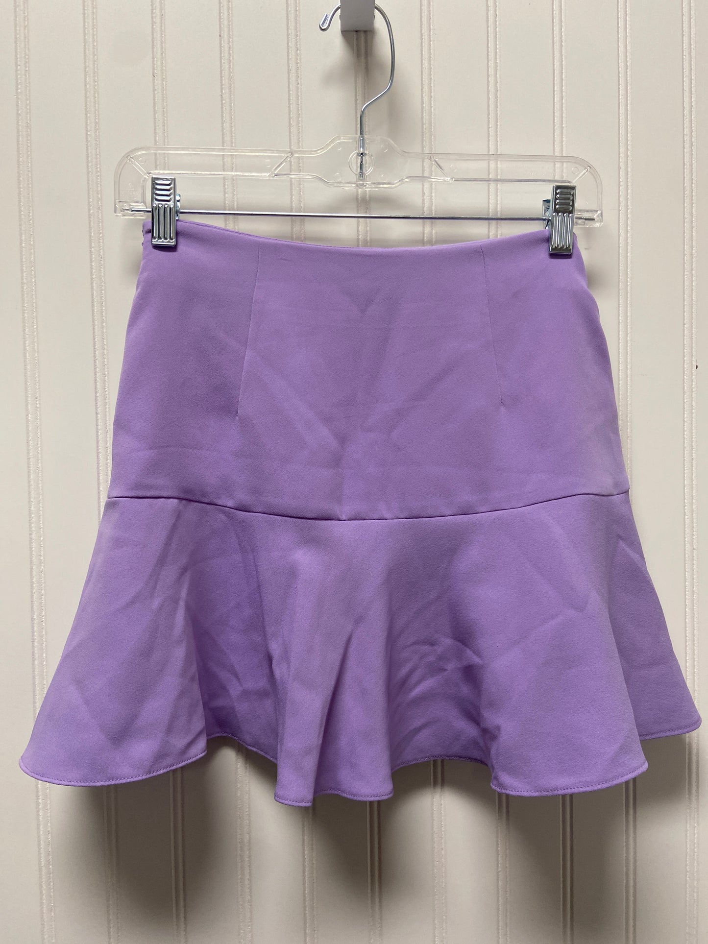 Purple Skirt Mini & Short Zara, Size S