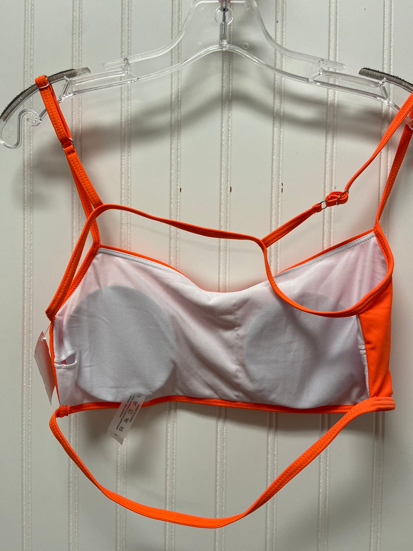 Orange Swimsuit 2pc Shein, Size L