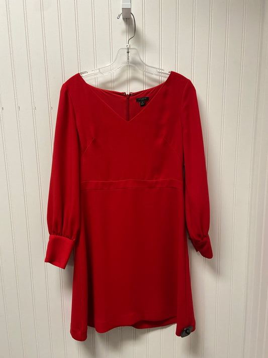 Dress Work By Ann Taylor In Red, Size: Petite   S