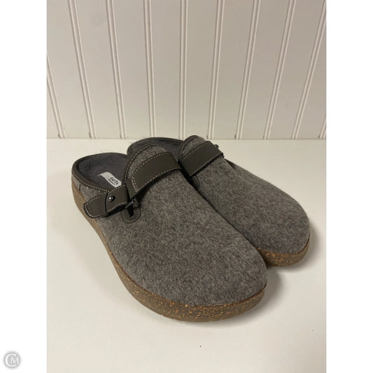 Shoes Flats By Earth In Grey, Size: 6.5