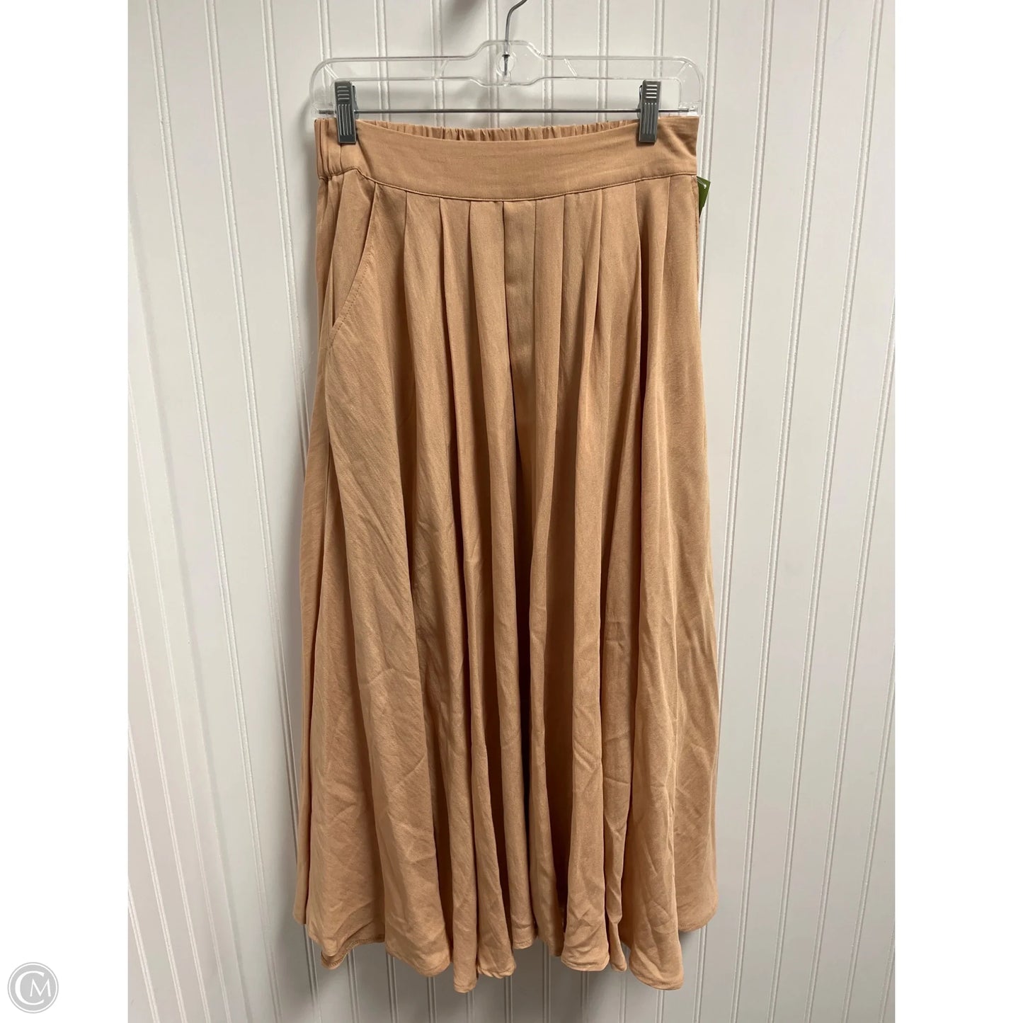 Skirt Set 2pc By Mable In Tan, Size: M