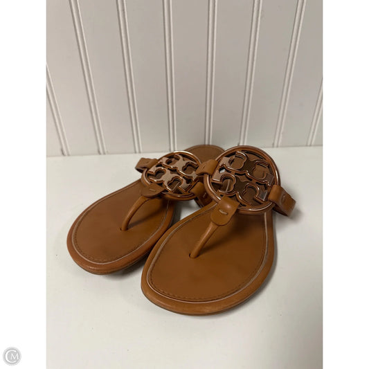 Sandals Designer By Tory Burch In Tan, Size: 7