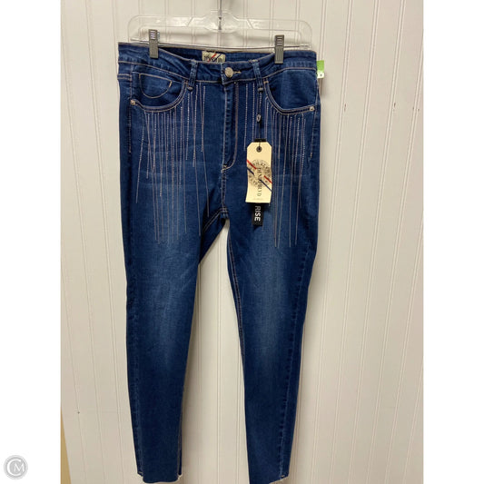 Jeans Skinny By Clothes Mentor In Blue Denim, Size: 12