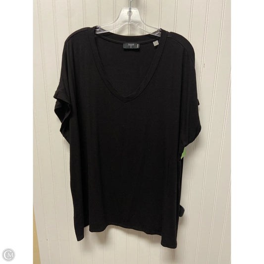 Top Sleeveless Basic By Tahari By Arthur Levine In Black, Size: 1x