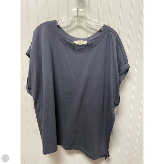 Top Sleeveless Basic By Loft In Grey, Size: 1x