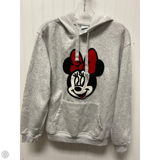 Sweatshirt Hoodie By Disney Store In Grey, Size: M