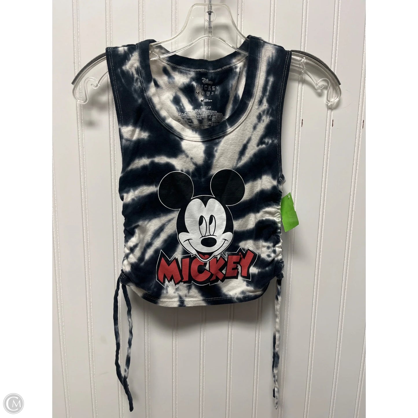 Top Sleeveless By Disney Store In Tie Dye Print, Size: S