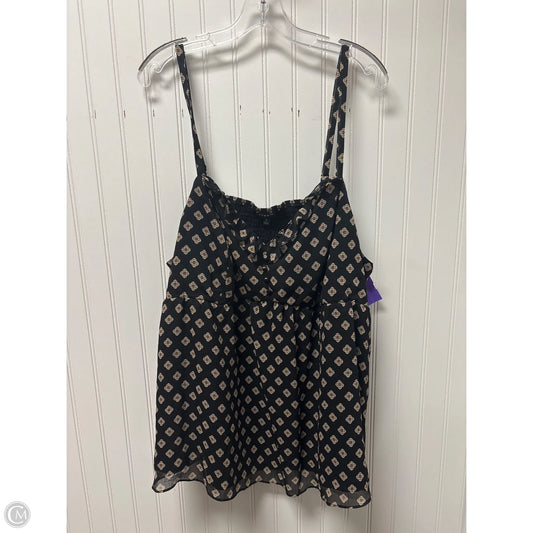 Top Sleeveless By Torrid In Black & Tan, Size: 3x
