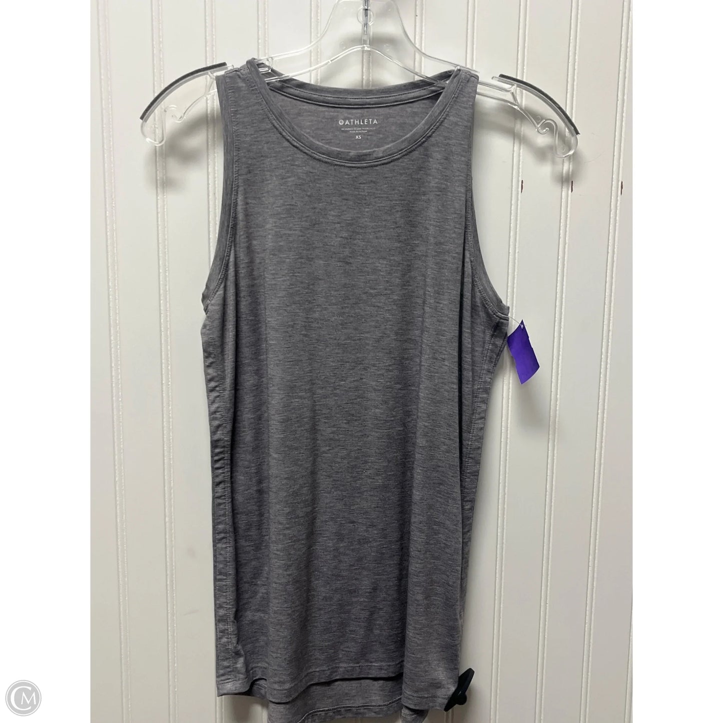Athletic Tank Top By Athleta In Grey, Size: Xs