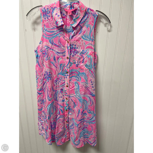 Dress Designer By Lilly Pulitzer In Pink & Purple, Size: Xxs