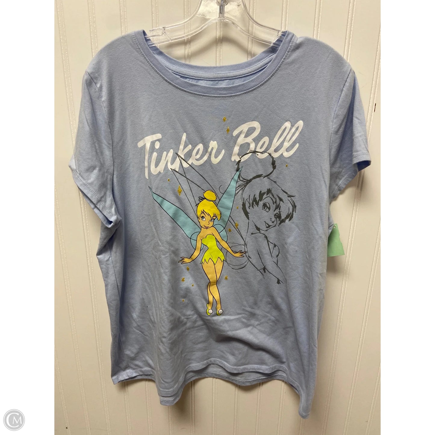 Top Short Sleeve By Disney Store In Blue, Size: Xl