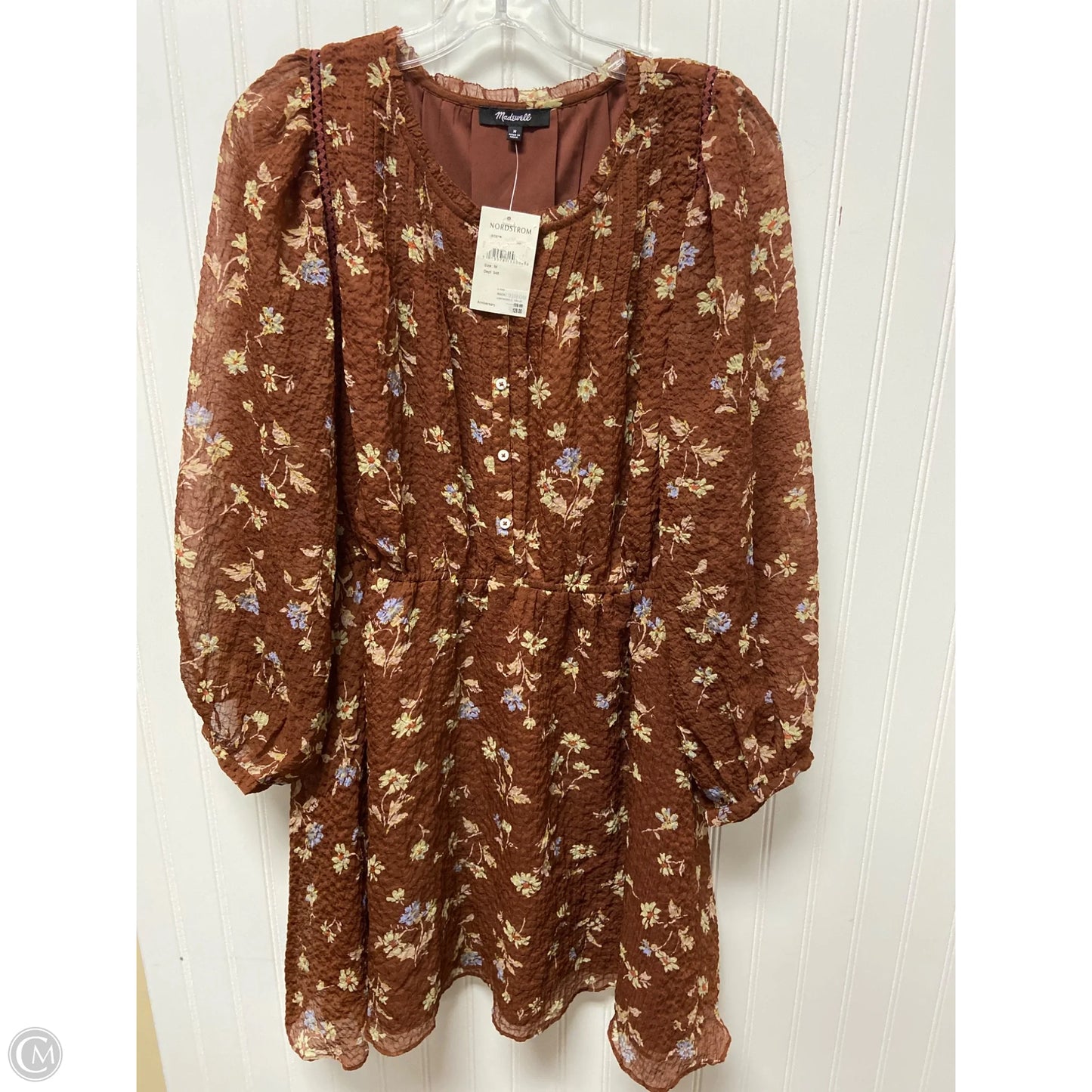 Dress Casual Short By Madewell In Brown, Size: M