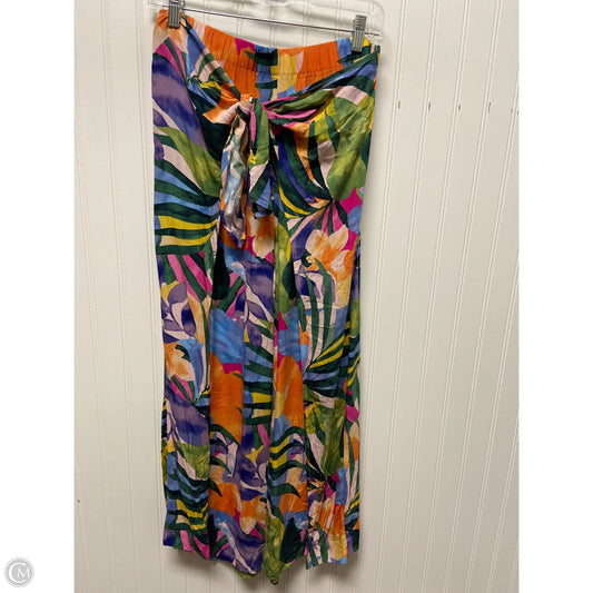 Swimwear Cover-up By Kona Sol In Multi-colored, Size: M
