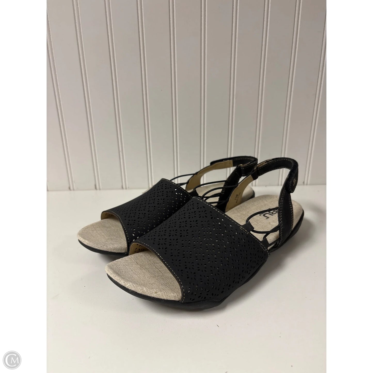 Sandals Flats By Jbu By Jambu In Black, Size: 11
