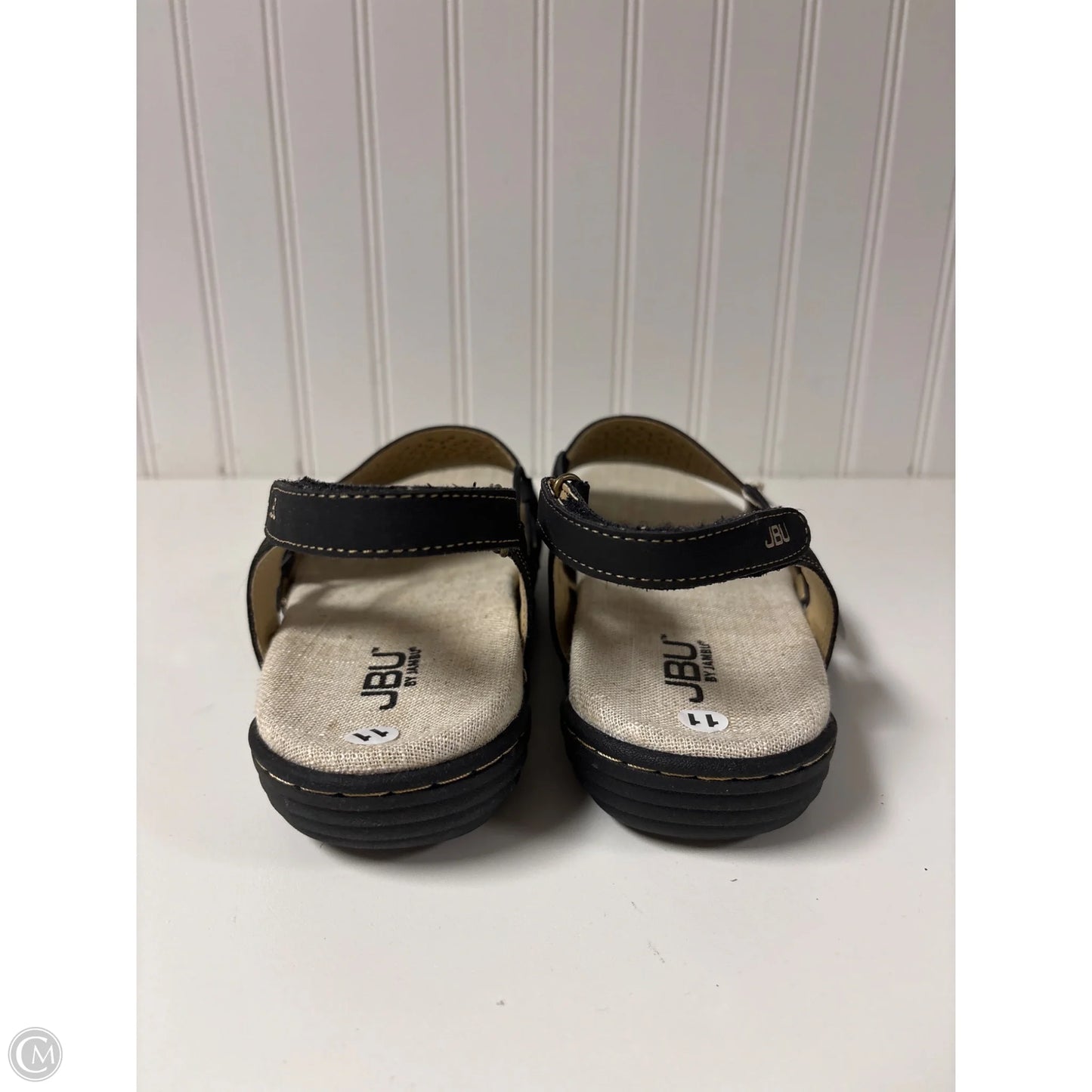 Sandals Flats By Jbu By Jambu In Black, Size: 11