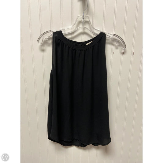 Top Sleeveless By Loft In Black, Size: Xs