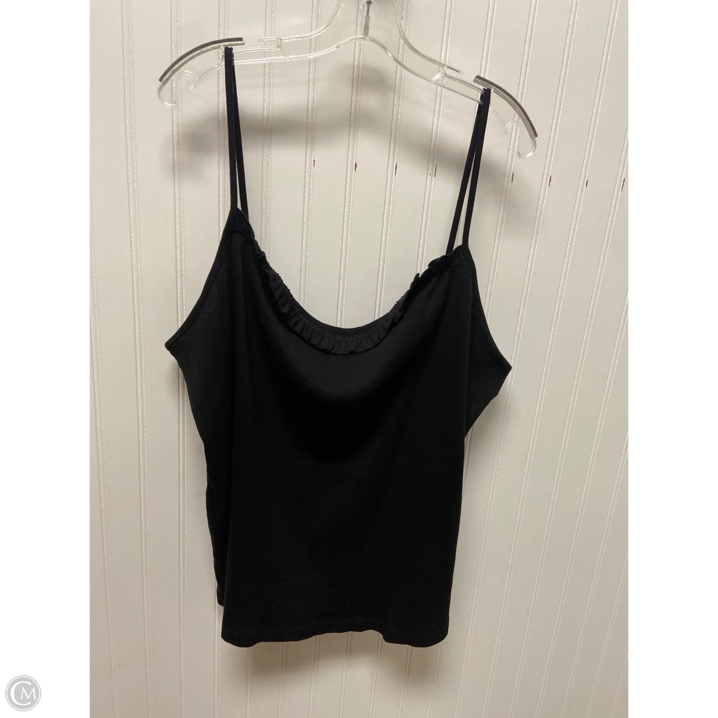 Top Sleeveless By Asos In Black, Size: 3x