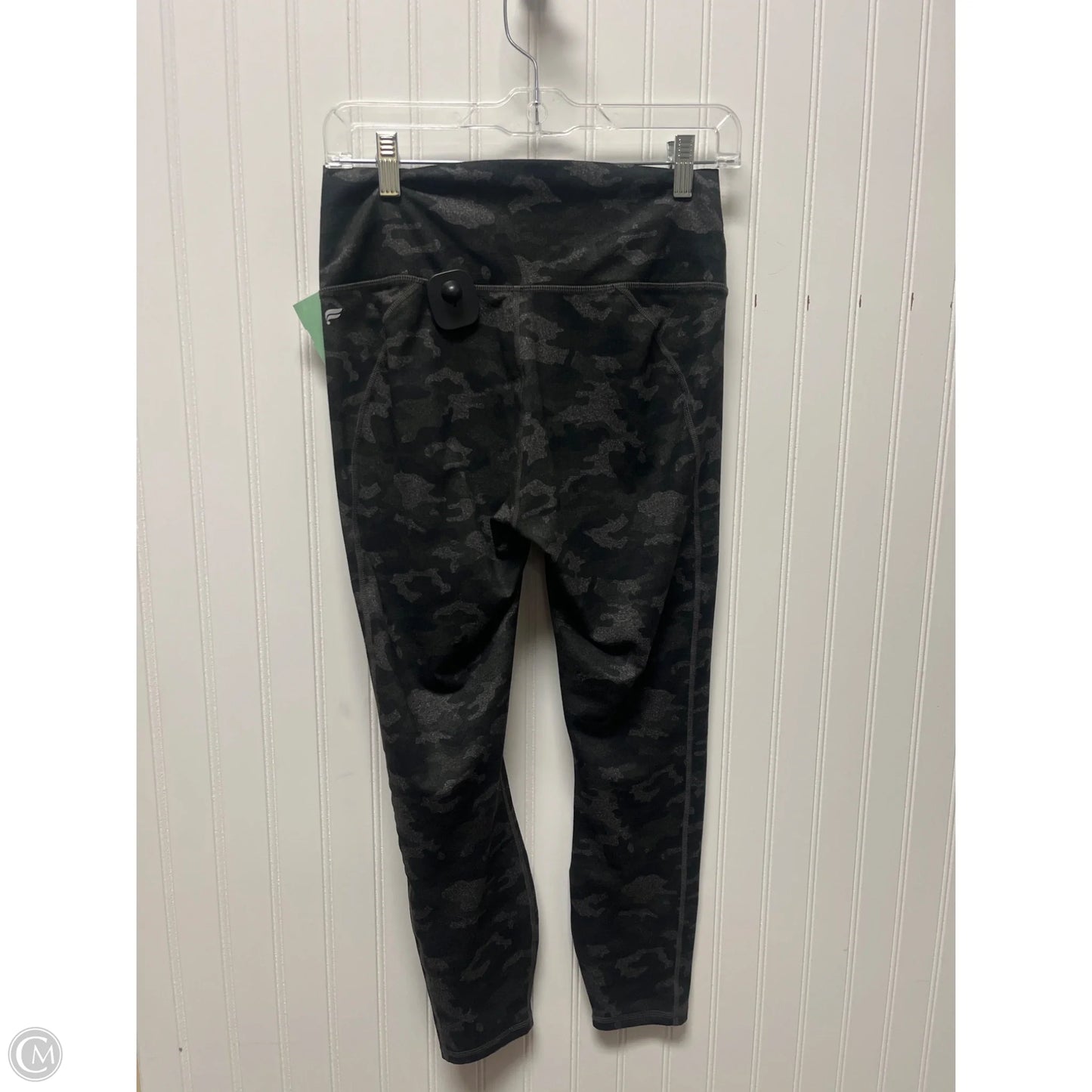 Athletic Leggings By Fabletics In Camouflage Print, Size: S