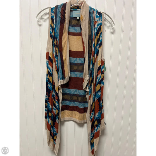 Shawl By Skies Are Blue In Striped Pattern, Size: S