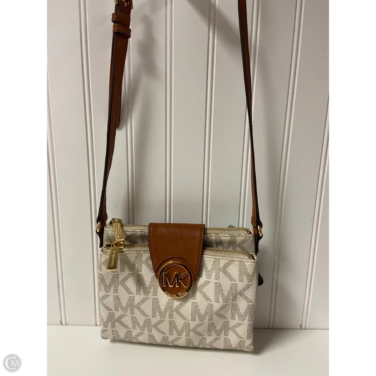 Crossbody Designer By Michael Kors, Size: Small