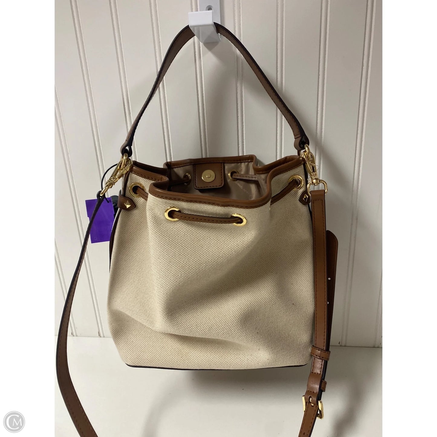 Crossbody Designer By Michael Kors, Size: Medium