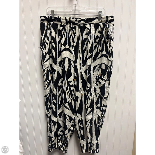 Pants Other By Rachel Zoe In Black & White, Size: 2x