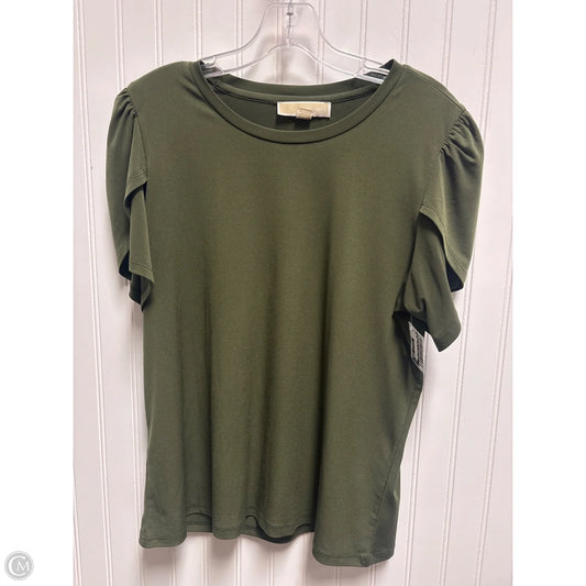 Top Short Sleeve By Michael By Michael Kors In Green, Size: L