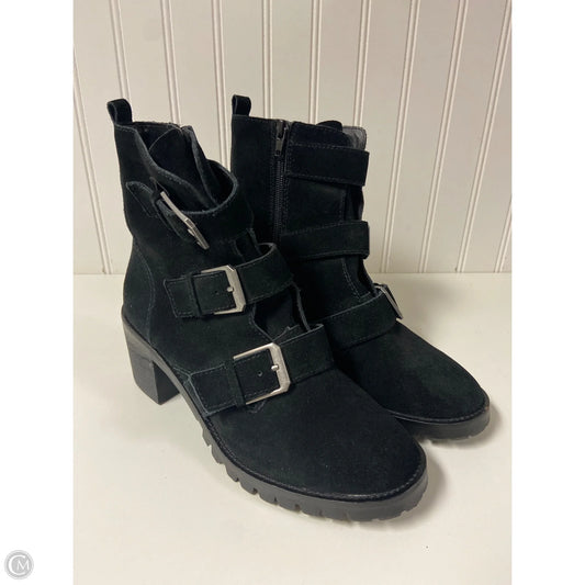 Boots Ankle Heels By Crown Vintage In Black, Size: 8