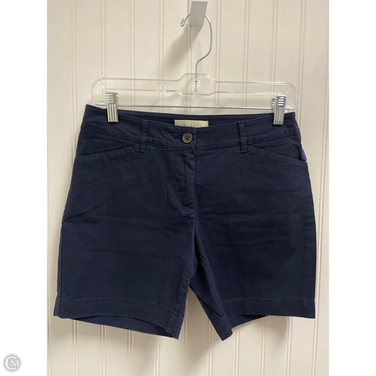 Shorts By Talbots In Navy, Size: 2p