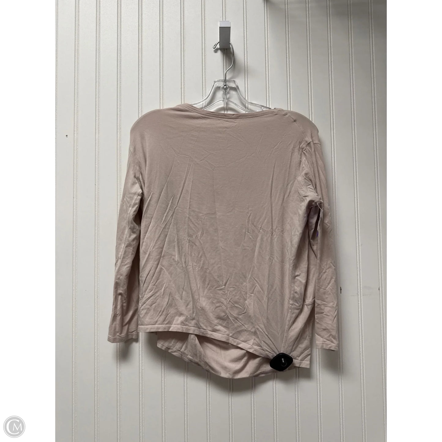 Athletic Top Long Sleeve Crewneck By Lululemon In Pink, Size: S