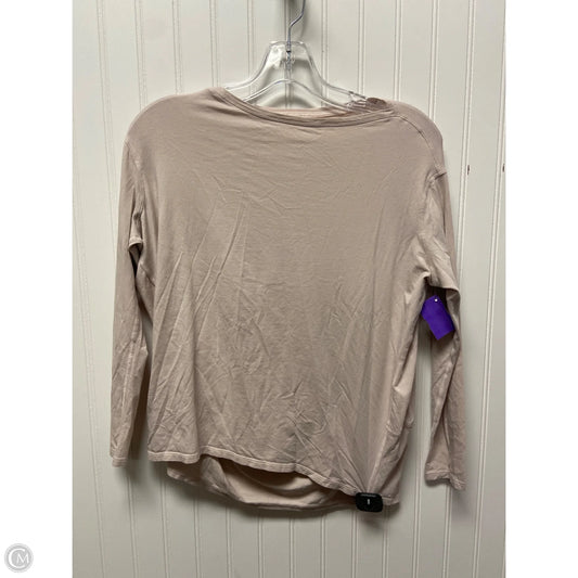 Athletic Top Long Sleeve Crewneck By Lululemon In Pink, Size: S