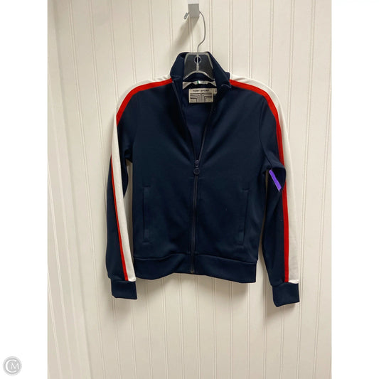 Jacket Designer By Tory Burch In Navy, Size: Xs
