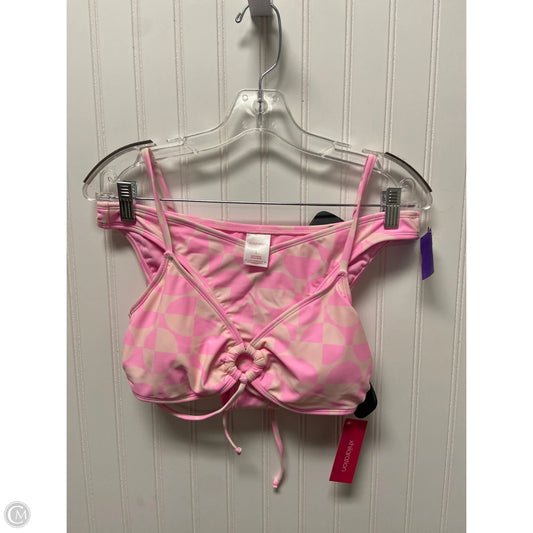 Swimsuit 2pc By Xhilaration In Pink, Size: L