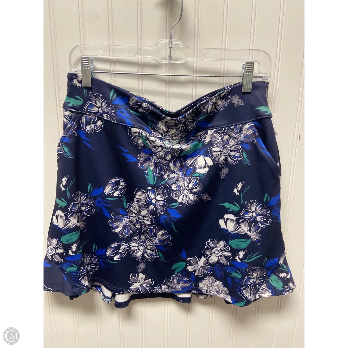Athletic Skort By Coral Bay In Navy, Size: Sp