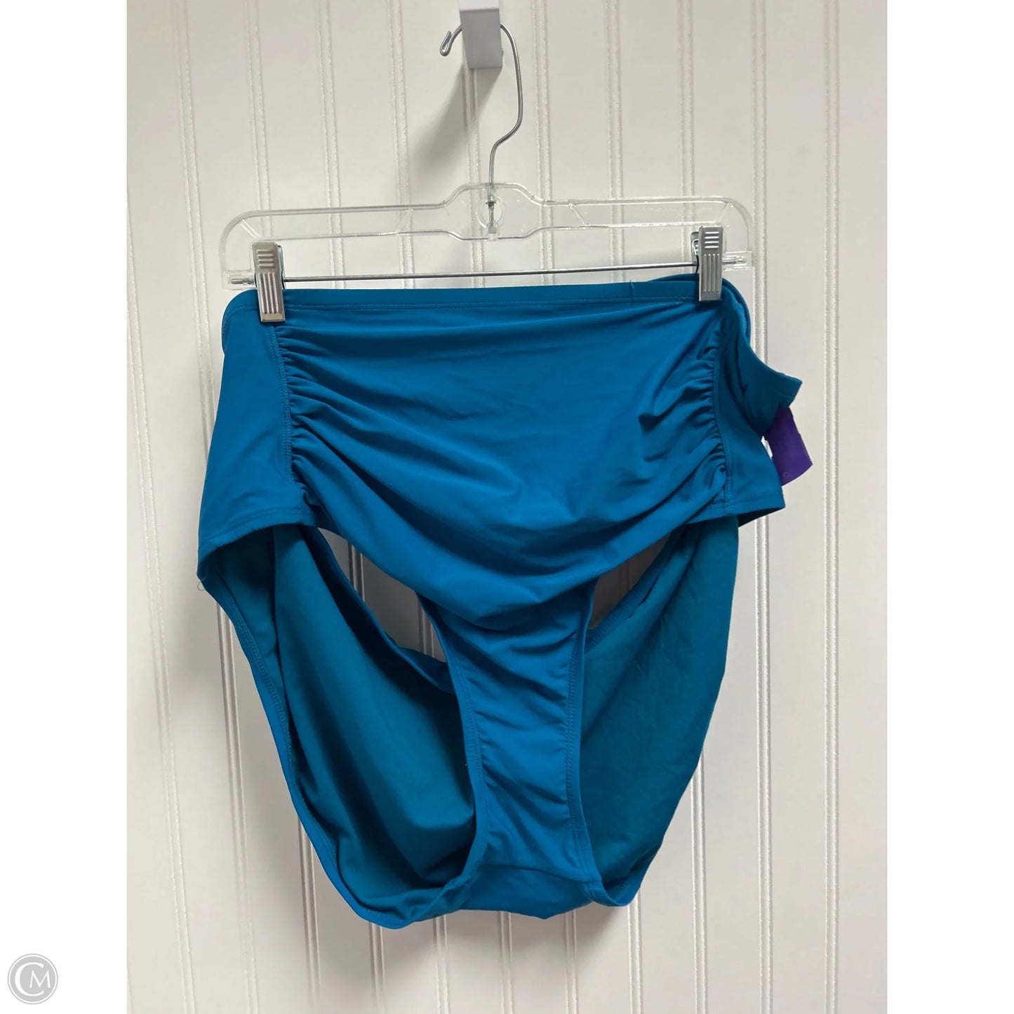 Swimsuit Bottom By Time And Tru In Teal, Size: 3x
