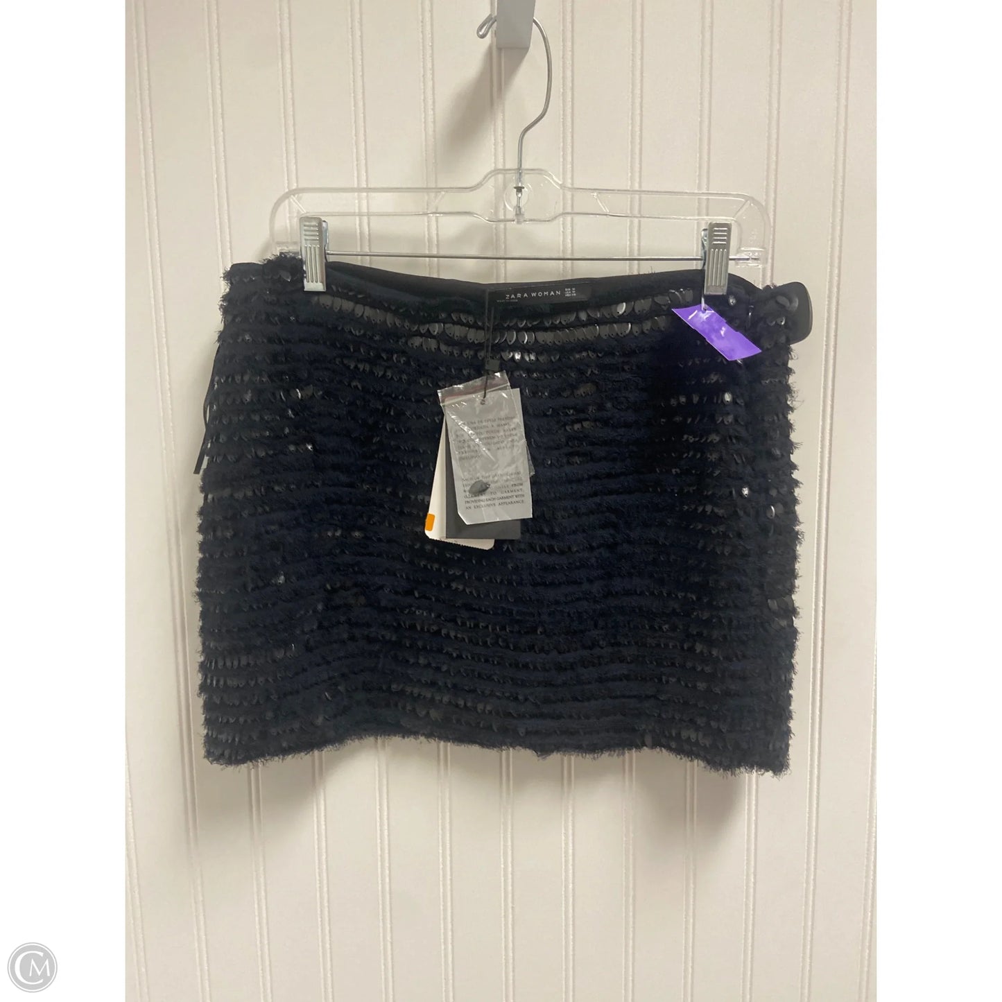 Skirt Mini & Short By Zara In Black, Size: M