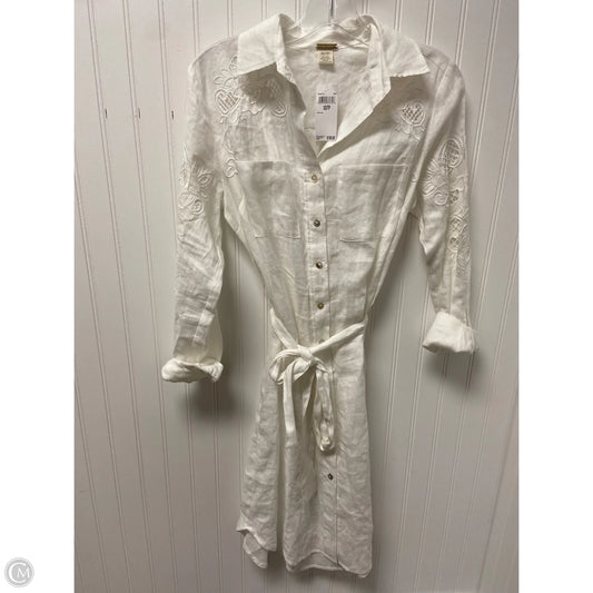 Dress Casual Short By Cmb In White, Size: Xs