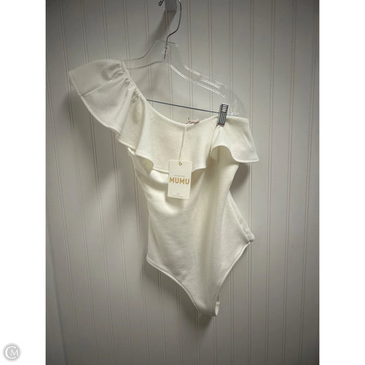 Bodysuit By Show Me Your Mumu In White, Size: S