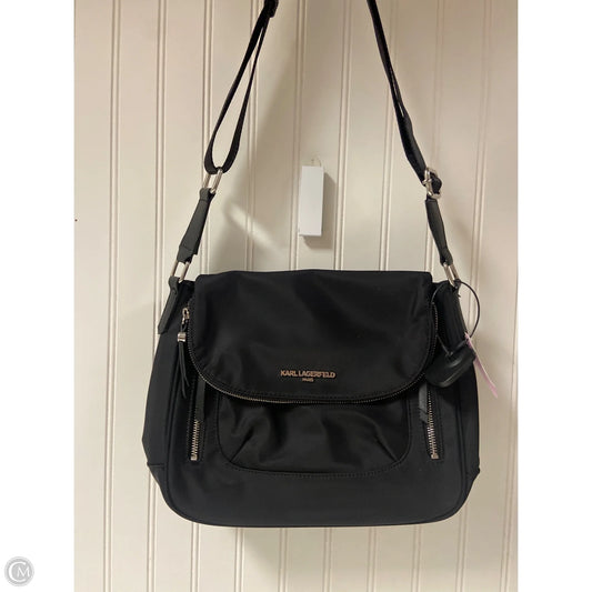 Crossbody Designer By Karl Lagerfeld, Size: Medium