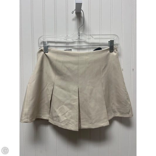 Skort By Lush In Beige, Size: S