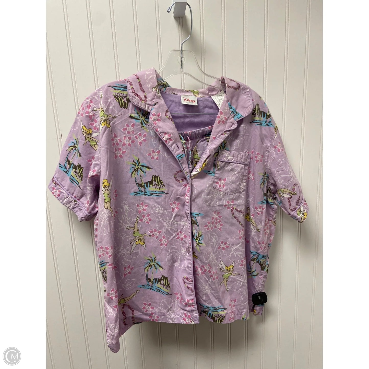 Pajamas 2pc By Disney Store In Purple, Size: L