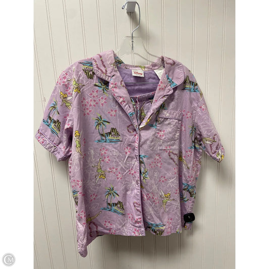 Pajamas 2pc By Disney Store In Purple, Size: L