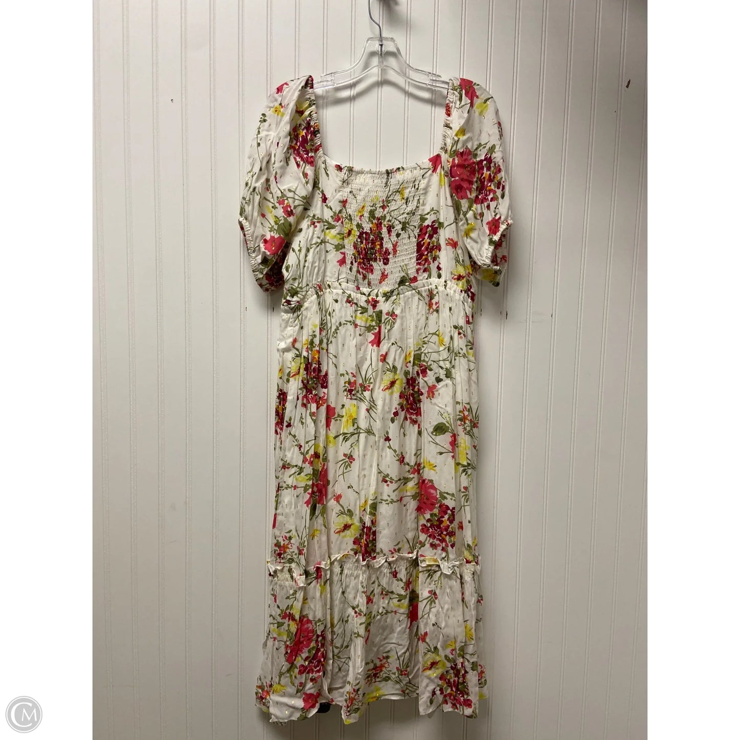 Dress Casual Short By Lane Bryant In White, Size: Xl