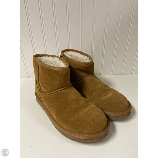 Boots Snow By Koolaburra By Ugg In Tan, Size: 8