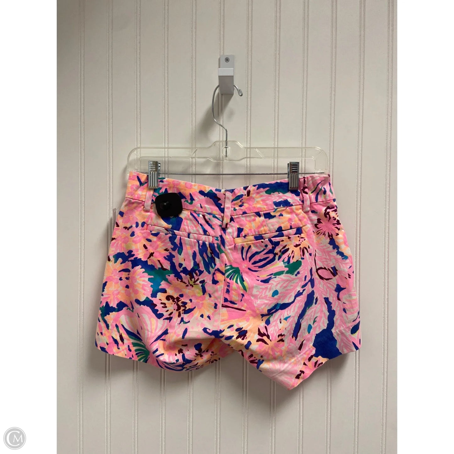 Shorts Designer By Lilly Pulitzer In Blue & Pink, Size: 0